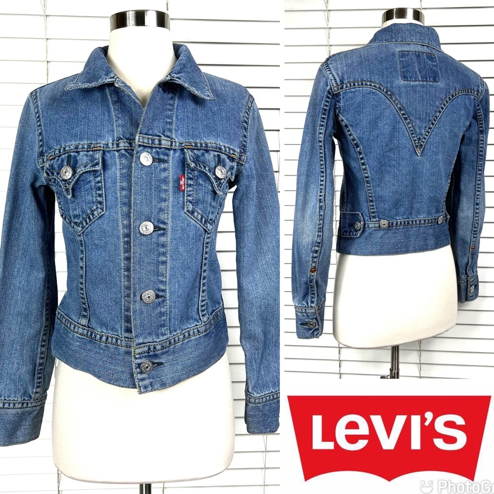 🚫SOLD! |•LEVI'S•| Type 1 Iconic Jean Jacket - Picture 1 of 13
